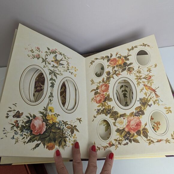 Vintage 90s "The Victorian Photograph Album" 8x11.5, Floral Illustrations, Cute - Picture 7 of 9